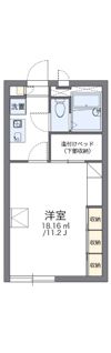 レオパレストルテンツァの間取り画像
