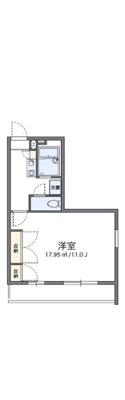 レオパレス源の間取り画像