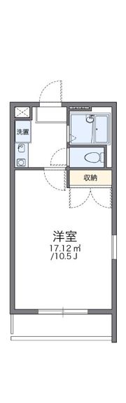 レオパレストゥジュールの間取り画像