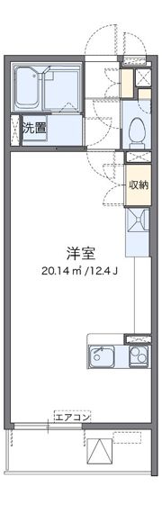 レオネクストマメゾン吹上富士見の間取り画像