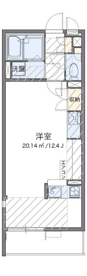 レオネクストマメゾン吹上富士見の間取り画像