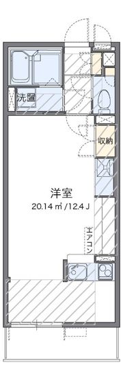 レオネクストマメゾン吹上富士見の間取り画像