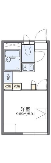 レオパレス三田ウチダの間取り画像