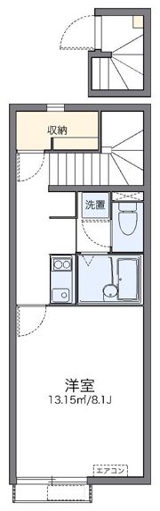 レオネクストFOREVERⅡの間取り画像