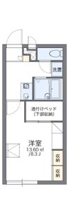 レオパレスY．DREAMの間取り画像