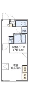 レオパレス北平野の間取り画像