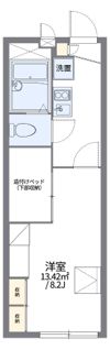 レオパレスFive Starsの間取り画像