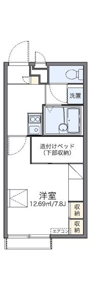 レオパレス北原の間取り画像