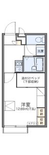 レオパレス北原の間取り画像