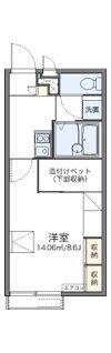レオパレスメゾン福崎の間取り画像