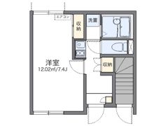 レオネクスト喜多Ⅱの間取り画像