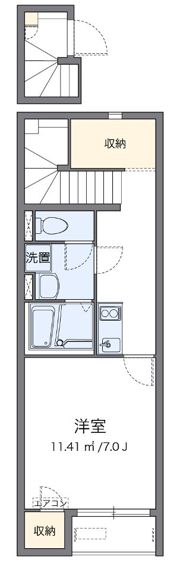 クレイノロイヤル三木の間取り画像