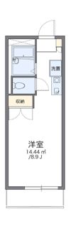 レオパレスシーサイド網干の間取り画像