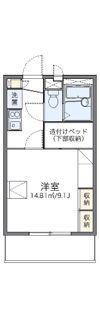 レオパレス多田Ⅰの間取り画像