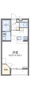 レオパレスぽぽらの間取り画像