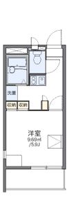 レオパレス西神の間取り画像