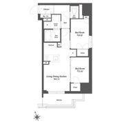THE GATEHOUSE浅草雷門の間取り画像