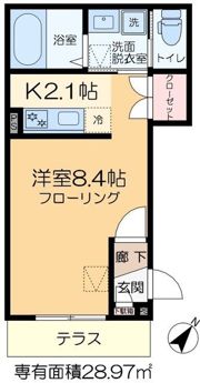 パセオ向島の間取り画像