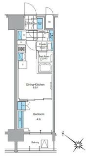 ルフォンプログレ西大井プレミアの間取り画像