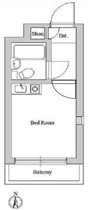 ルーブル新宿の間取り画像