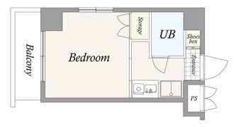 菱和パレス神楽坂の間取り画像