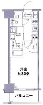 ジーベック両国の間取り画像