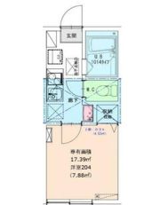 IXIA梶ヶ谷の間取り画像