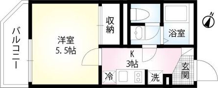 メゾンフォーレストの間取り画像