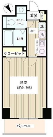エスペラル池袋の間取り画像
