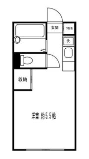 オリンピアハイツの間取り画像