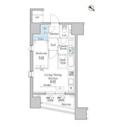 デュオフラッツ池尻大橋の間取り画像