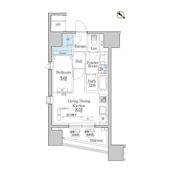 デュオフラッツ池尻大橋の間取り画像