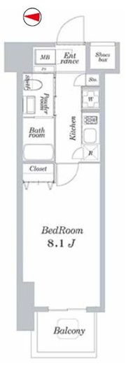 ライトハウス大塚の間取り画像