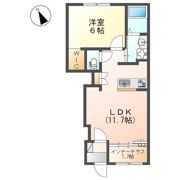 ボナール花崎Bの間取り画像