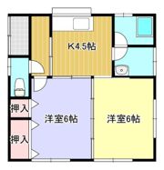 加須市大門町8－9貸家の間取り画像