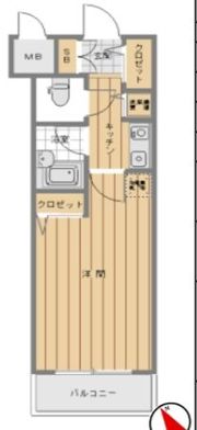 グランド・ガーラ笹塚の間取り画像