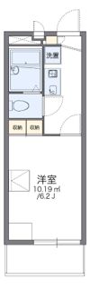 レオパレスハナブサ Naraの間取り画像