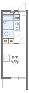 レオパレスハナブサ Naraの間取り画像