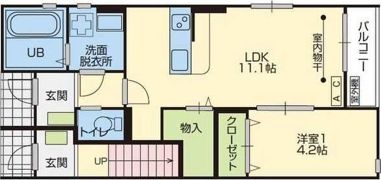 エスペランサの間取り画像