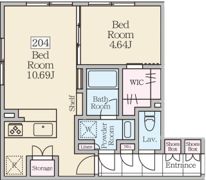 ReveResidence三軒茶屋の間取り画像