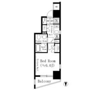 コージーコート御殿山の間取り画像