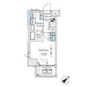コージーコート島津山の間取り画像