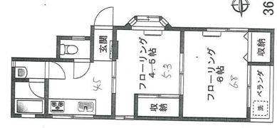 ファーレン上高田の間取り画像