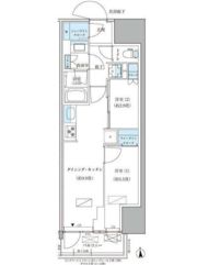 パークアクシス品川天王洲アイルの間取り画像