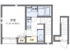 クレイノエクセル戸越Ⅱの間取り画像