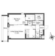 AIFLAT方南町の間取り画像