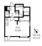 アクア・レアーレ青葉台の間取り画像
