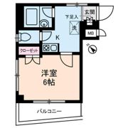 ハイツヤスハラの間取り画像