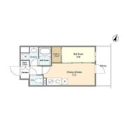 アジュールテラス目黒八雲の間取り画像