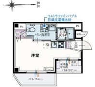 b’CASA蒲田WESTの間取り画像